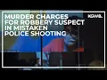 Robbery suspect charged with murder in incident that led to Clark County deputy mistakenly shooting