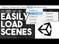 How to easily find load scenes in the Unity Editor without going to the Project Tab