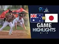 HIGHLIGHTS | 🇦🇺 Australia vs 🇯🇵 Japan | WBSC Men's Softball World Cup Finals 2025