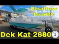 2023 Dek Kat 2680 High Performance Catamaran Deck Boat