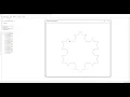 Comment faire les flocons de Von Koch sur python