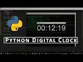 Digital Clock Using Python Beginner Tutorial