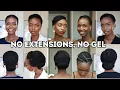 5 SIMPLE ELEGANT NATURAL HAIRSTYLES FOR BLACK WOMEN NATURAL HAIR 4C 2024