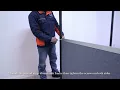 MODULAR WALL SYSTEM INSTALLATION