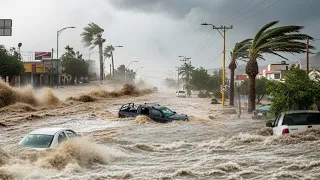 Severe Storm Slams Durango Mexico Flash Flooding Power Outages Hail Chaos on July 12