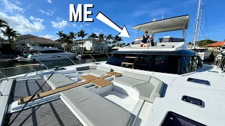 Would you LIVE on this? 🤔 2021 NautiTech 47 Power Catamaran Yacht Tour