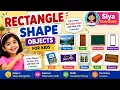 Rectangle Shape Object Rectangle Shape Rectangle Objects Pictures Rectangle Shapes Names