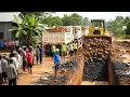 NiceProject! Very Satisfying New Plan To Transform Dirt Road For Base Fixing Extreme Muddy To Strong