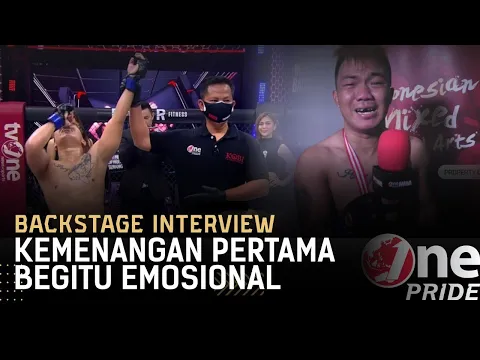 Ifandi Saputra Tak Kuasa Menahan Tangis Saat Menang Pertama Kalinya | One Pride MMA Fight Night 37