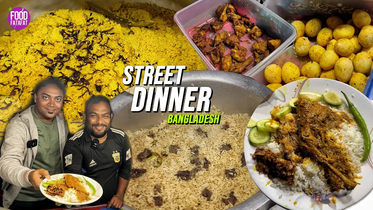 Street Style Chicken Dinner In Bangladesh Cox