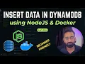 How to Insert Data in DynamoDB Table PutCommand PutItemCommand With Examples