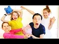 Download WE SPEND EACH OTHER'S PIGGY BANKS *unfair* challenge by The Norris Nuts mp4 3gp mp3 videos - waplic