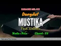 Lagu MUSTIKA KARAOKE NADA PRIA | Versi Dangdut