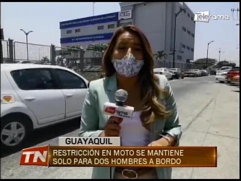 Restricción en moto se mantiene solo para dos hombres a bordo
