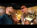 The Rock confronts Ethan Page backstage New Year s Evil 2025 highlights