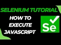 Executing JavaScript Code in the Browser using Selenium