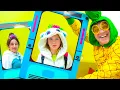 Download Lagu Nastya bị mắc kẹt trong chương trình truyền hình kỳ lạ! Câu chuyện mới cho trẻ em về Nastya
