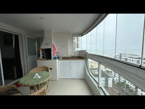 Download MP3 VISTA MAR! Apartamento mobiliado com 3 dormitórios e 2 vagas à venda, Aviação - Praia Grande/SP