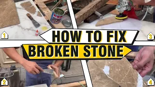 Download How to fix broken the stone | Epoxy marble and granite repair | MP3