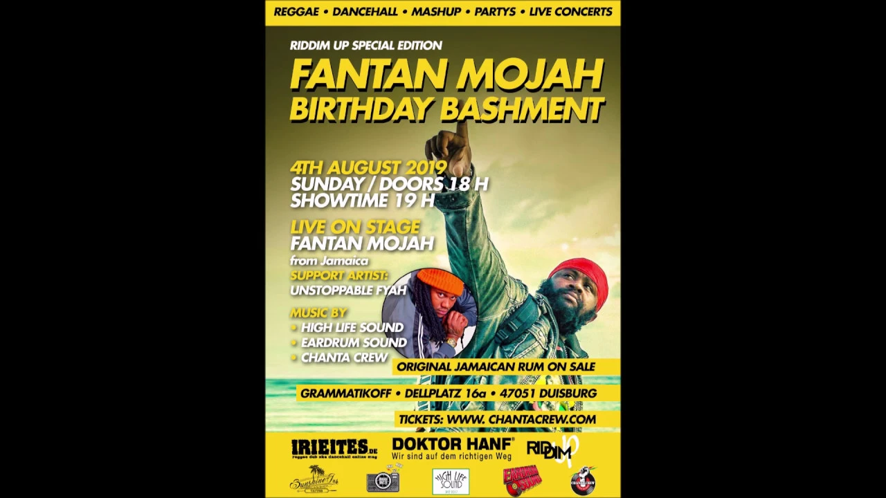 Fantan Mojah - Jah Give Us Life (Live @ Riddim Up / Grammatikoff)
