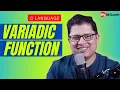 Variadic Function in C Language MySirG Hindi