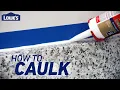 How To Caulk with a Caulking Gun