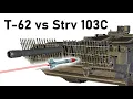 Download Lagu Strv 103 BAR ARMOUR SIMULATION | T-62 vs S-Tank | 115mm 3BM3 APFSDS Armour Piercing Simulation
