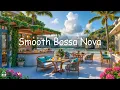 Download Lagu Smooth Bossa Nova Jazz \u0026 Ocean Wave Sounds at Seaside Coffee Shop Ambience for Relax, Work, Study