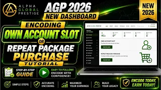 AGP I 2026 Step-by-Step Guide for Own Slot Encoding I NEW DASHBOARD