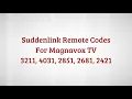 Suddenlink Remote Codes