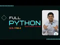 Python Unit1 2 - Intro to python continued Hindi Neeraj Sharma