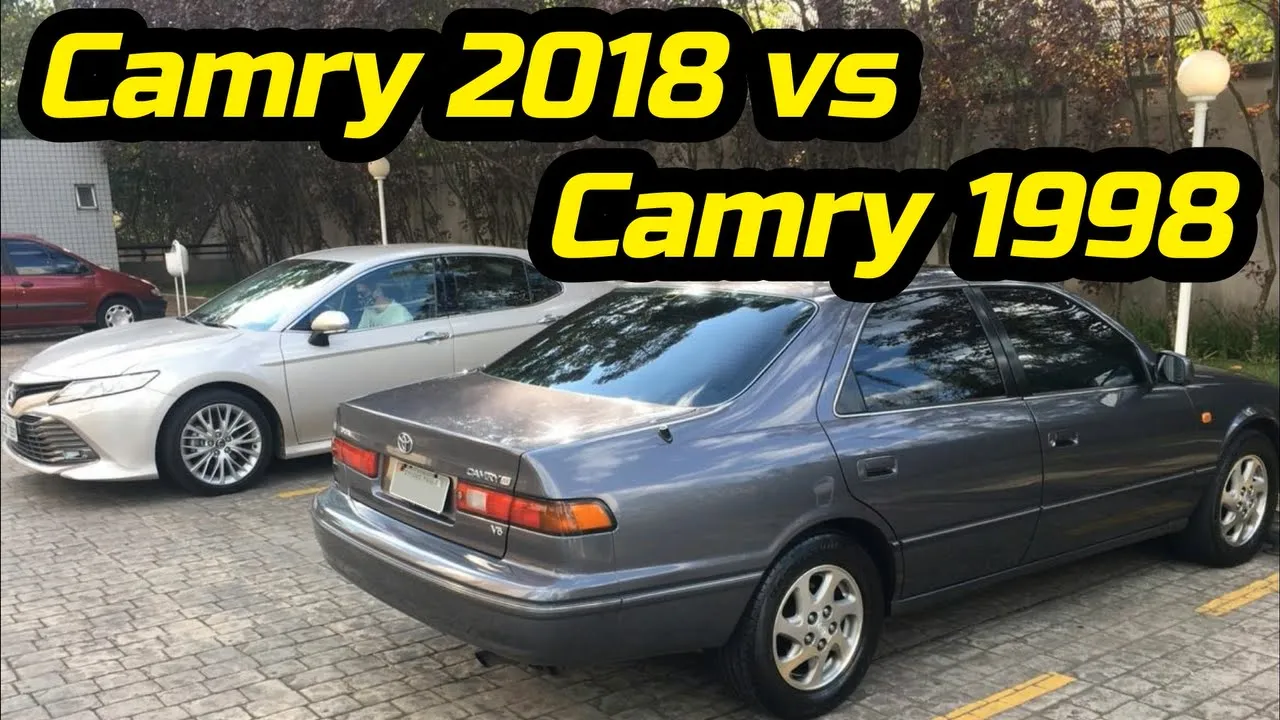 Toyota Camry, novo ou usado? Comparei o 2018 com o 1998 // Caçador de Carros