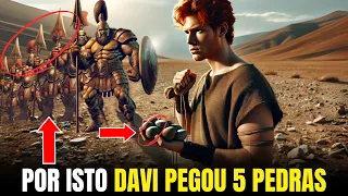O MISTERIOSO SIGNIFICADO DAS CINCO PEDRAS DE DAVI AO ENFRENTAR GOLIAS