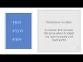 AMC Made Easy Palindromes and Prime Numbers by Year 8 Hannah Chan