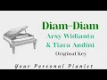 Download Lagu Diam-Diam (Tiara Andini \u0026 Arsy Widianto Original Key Karaoke) - Piano Instrumental Cover