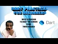 HOW TO SWAP TWO NUMBER USING THIRD VARIABLE DART Example Tamil Software