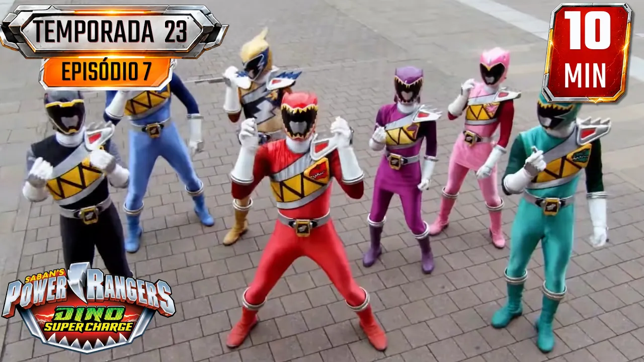 Power Rangers para Crianças | Dino Super Charge | Home Run Koda | Ep.07