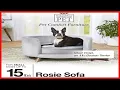 Enchanted Home Pet Rosie Sofa - Grey Medium CO3201-18GRY