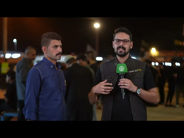 ⁣منفذ الشلامجة الحدودي يشهد توافد الزائرين لإحياء أربعين الإمام الحسين (ع)