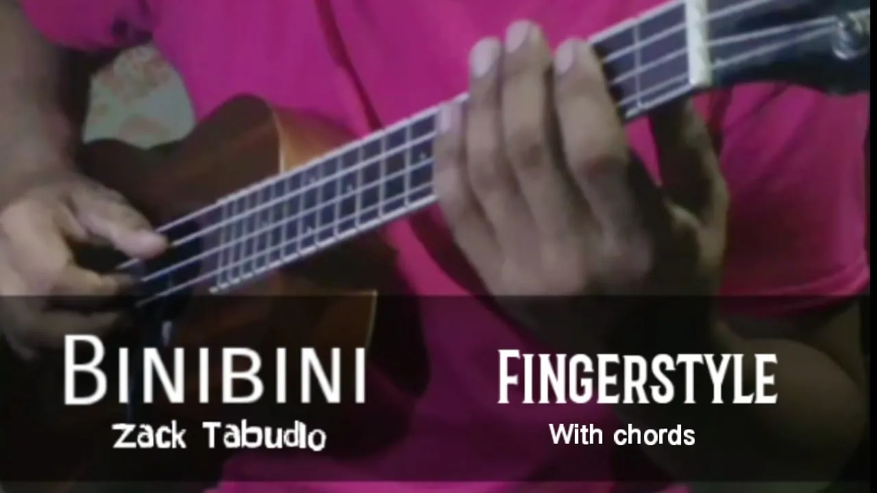 Binibini by Zack Tabudlo Ukulele Fingerstyle with chords
