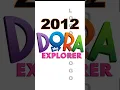 Dora The Explorer Logo Evolution