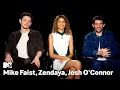 Zendaya Mike Faist Josh O Connor on Challengers Love Triangles and Playing Teenagers