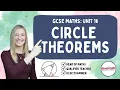 How to do CIRCLE THEOREMS Higher GCSE Maths - Unit 16