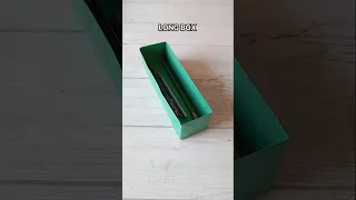 LONG BOX ORIGAMI TUTORIAL HOW TO MAKE A PAPER LONG SIZE BOX FOLDING HANDMADE CRAFT USEFUL 