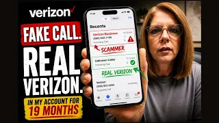 Fake Call Real Verizon Scammers Inside My Account For 19 Months
