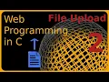 Webprogramming CGI in C creating a file upload page