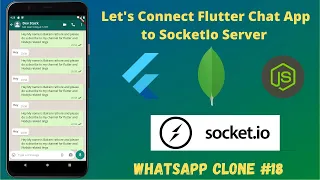 Flutter - Let s Connect our Chat App to SocketIo Server Backend Realtime Communication