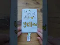 Download Lagu Yellow by Coldplay,  Credit to #Stainedhands. #art #lyricsbook