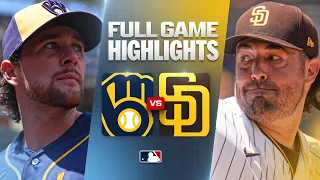 BREWERS vs PADRES Full Game Highlights August 12 2026 MLB Season