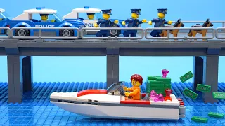 Million-Dollar Transaction Outsmarted All the Cops in LEGO City | LEGO Land | Lego Stop Motion